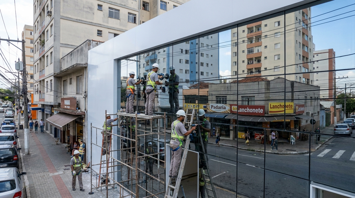 Fechamentos em Vidro em Barueri‑SP